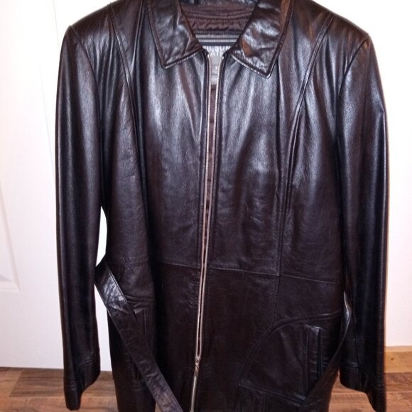 Women's Wilson Genuine Leather Jacket with Detachable Thinsulate Lining Size XL - Picture 1 of 3
